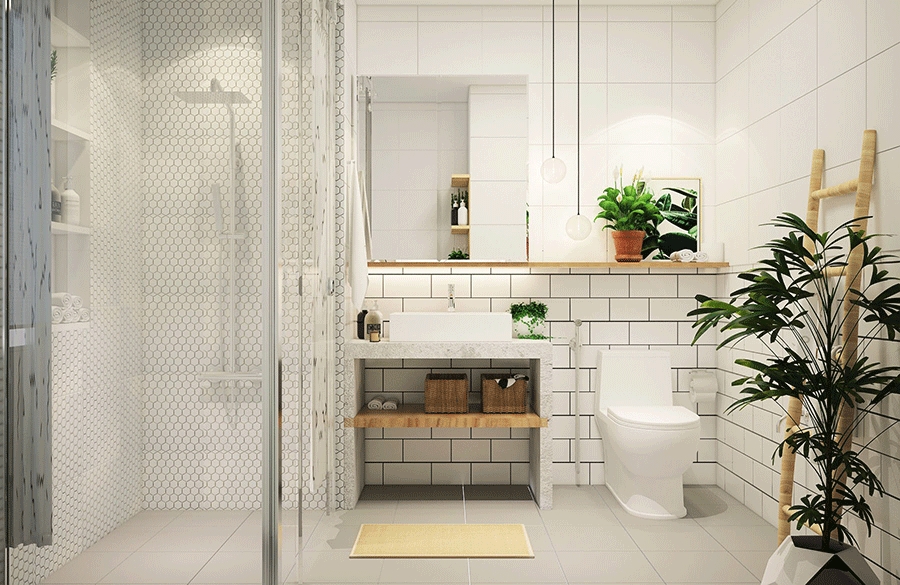 Kinh nghiệm thiết kế nhà vệ sinh siêu đẹp siêu tiện nghi