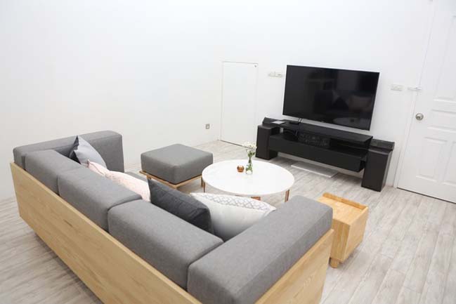 Cải tạo nhà cấp 4 thành căn hộ trắng sáng